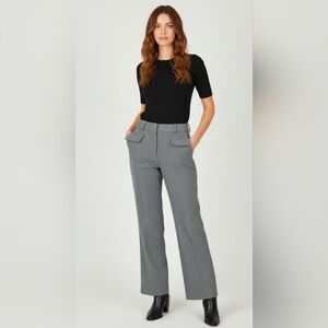 Vintage Women's Eagle Clothes M'Sieur Slacks Chevron Dress Pants Size 6/8
